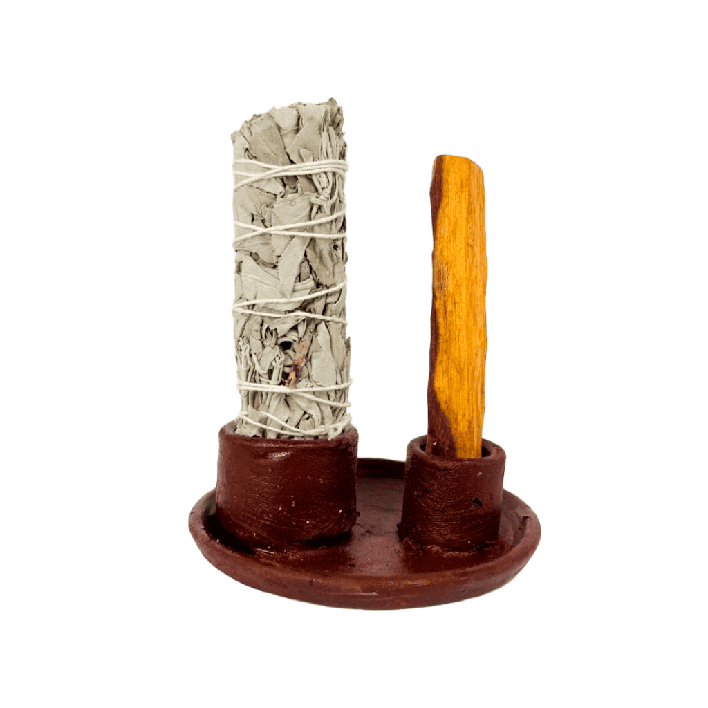 Wooden Sage And Palo Santo Stick Holder